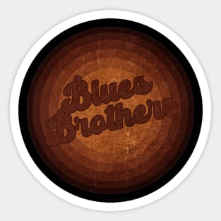 Blues Brothers - Vintage Style Sticker